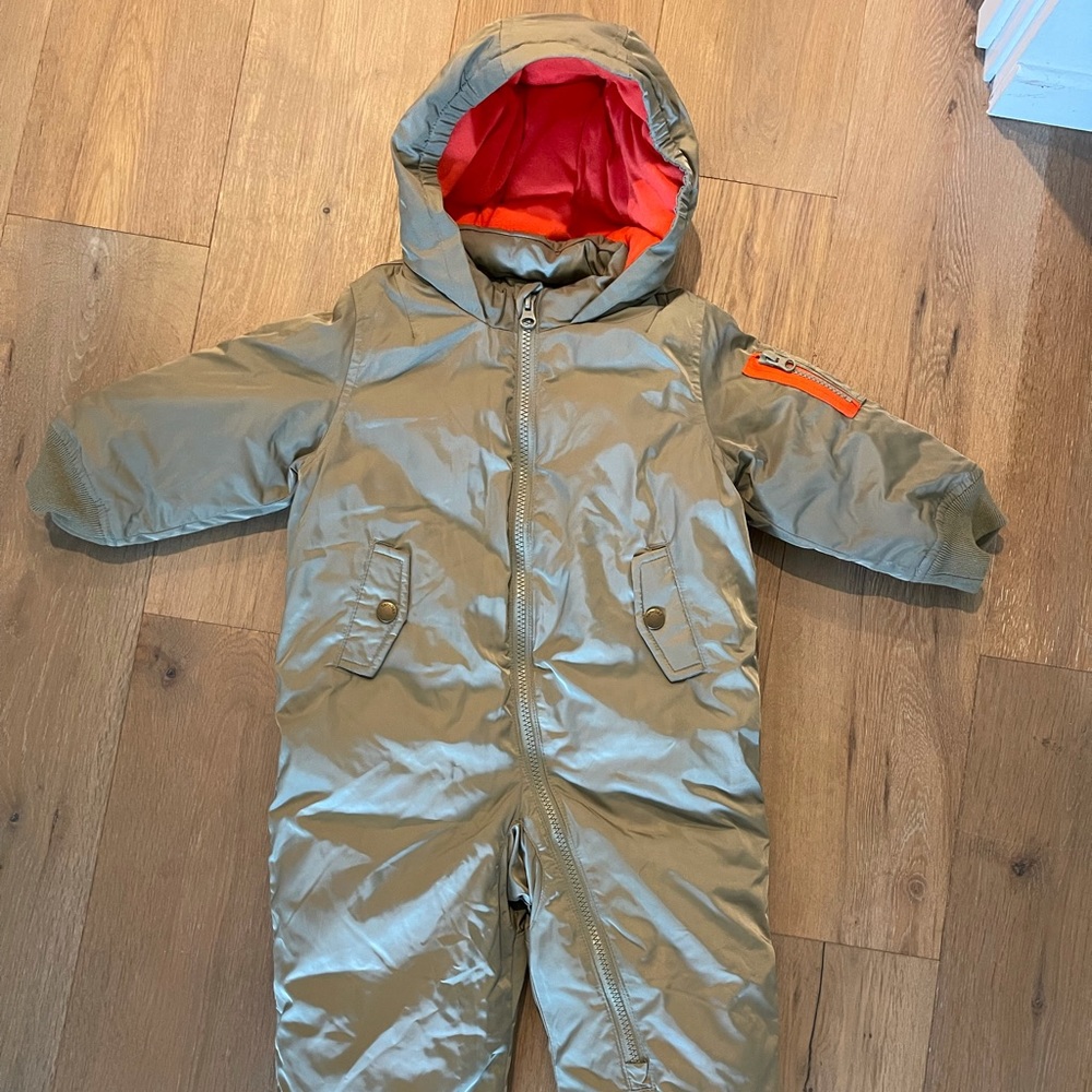 Baby Gap Puffer One-piece - almost brand new